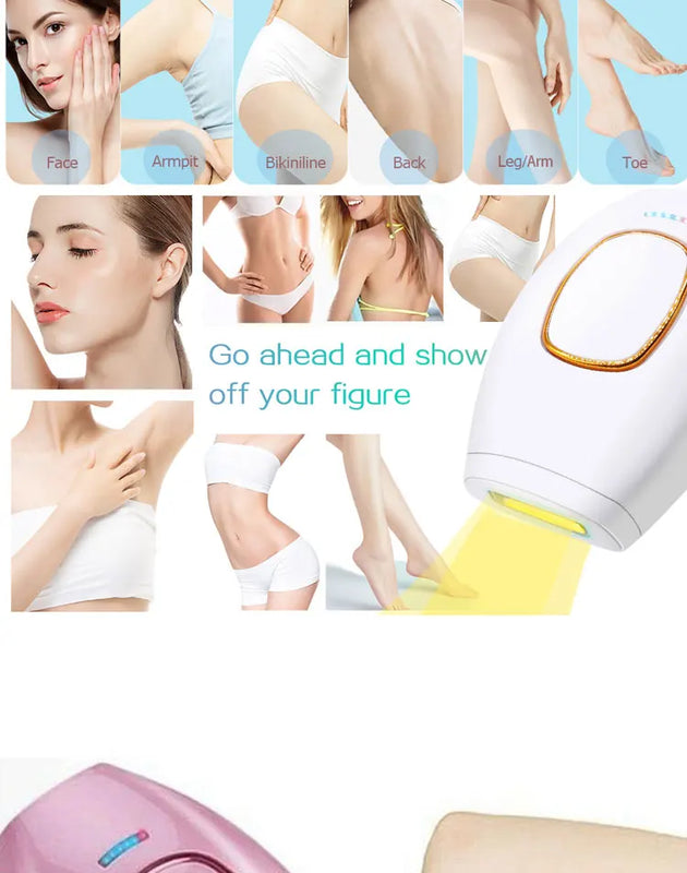 Laserly™ SmoothPro – Pain-Free At-Home Hair Removal Device